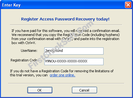 Access Password Get Activation Key 