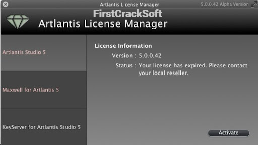 Artlantis License Activation 