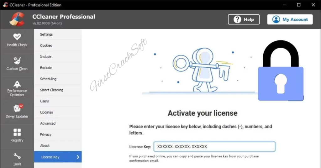 CCleaner Pro Activation Key Free