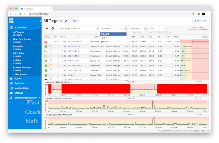 PingPlotter Crack Free Download 