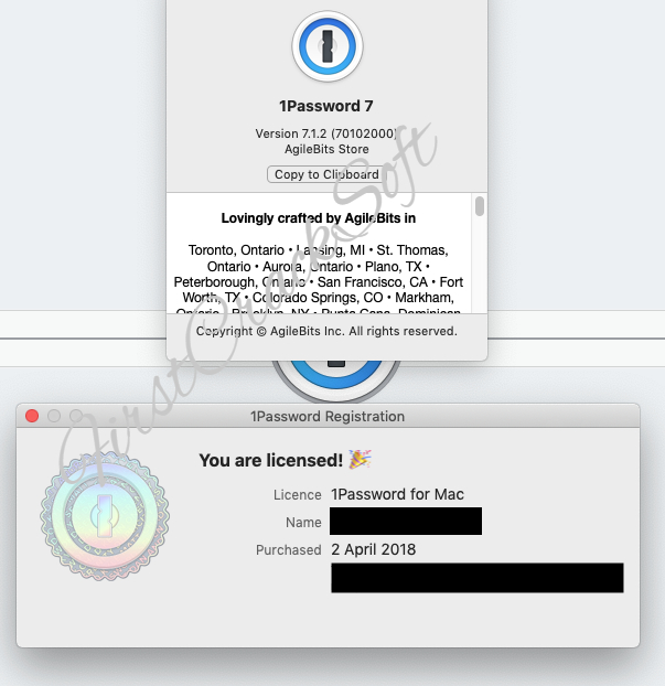 1Password License Activation