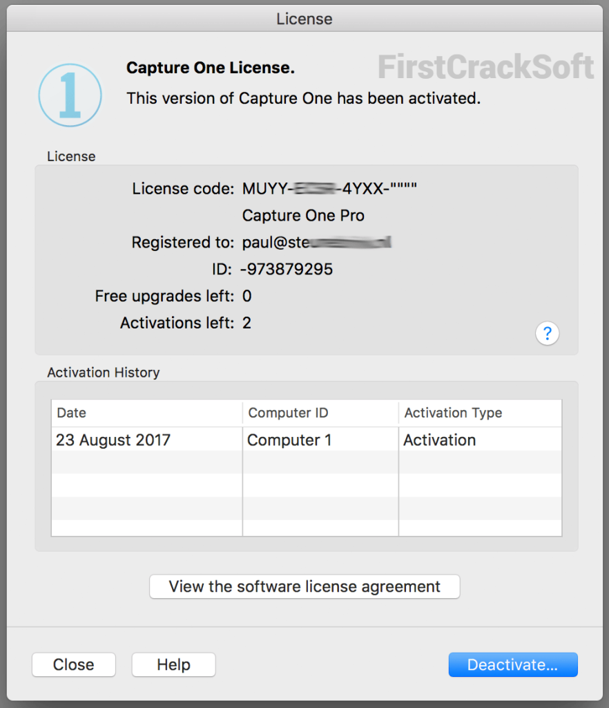 Capture One Pro Activation Key