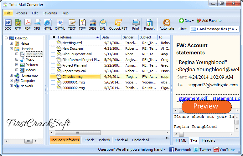 CoolUtils Total Mail Converter Free Download 