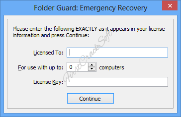 Folder Guard Free License Key 