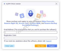 AnyMP4 iPhone Unlocker Registration Code