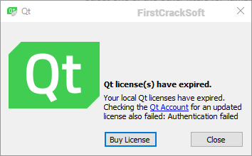 QT Creator License Activation